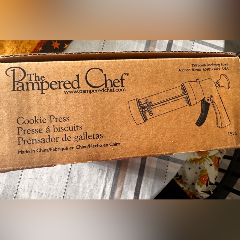 Pampered Chef Cookie Press